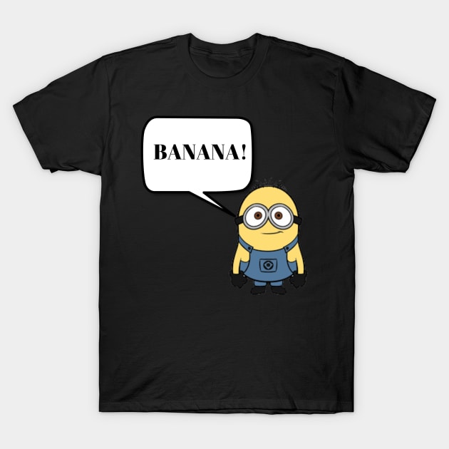 Funny Minion T-Shirt by MaxiVision